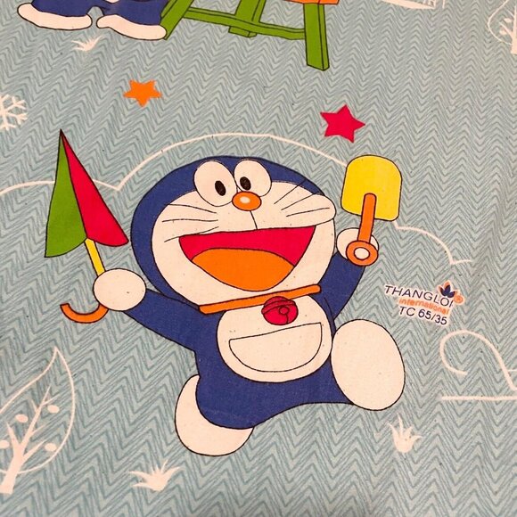 Doraemon Full Fitted Bed Sheet Thang Loi International - Picture 2 of 16